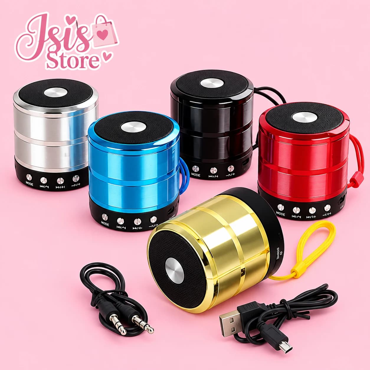 Mini Caixa Caixinha De Som 887 Portátil Bluetooth com Rádio FM SD USB